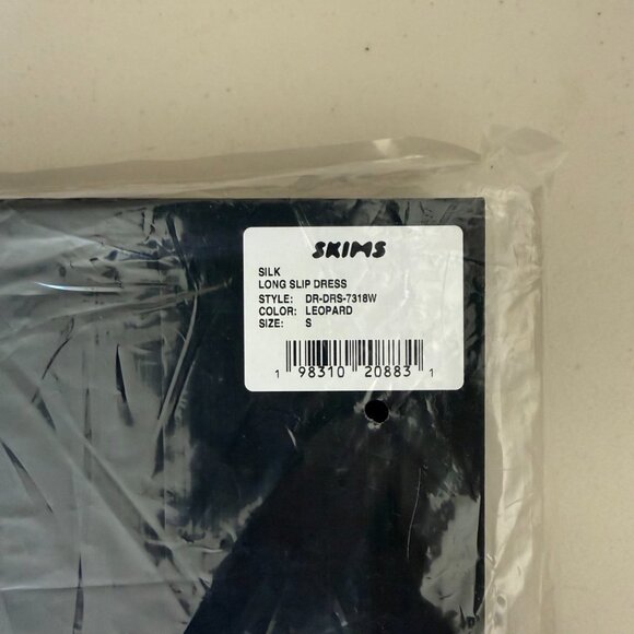 Dolce & Gabbana X SKIMS Skims Silk Long Slip Leopard Dress, S - Picture 3 of 7